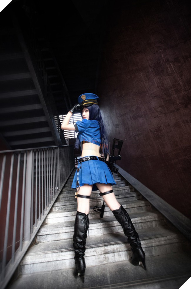 LMHT: Cosplay Caitlyn Sĩ Quan cực ngầu 6