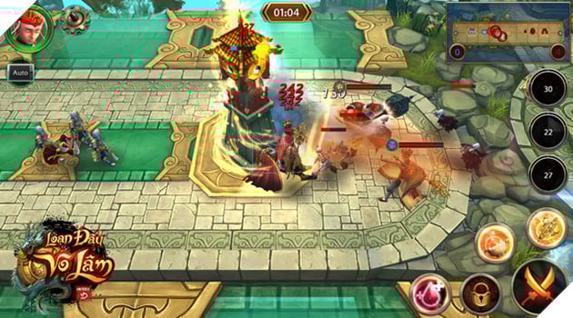 
Cơ chế chiến đấu thời gian thực PvP Real Time lần đầu tiên có trong game mobile Việt
