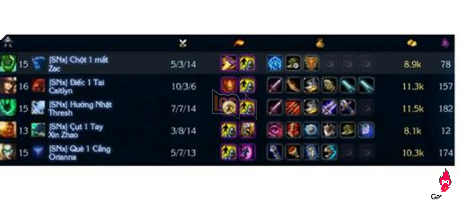 team Bắt gặp những cái tên bá đạo trong LMHT Việt Nam 4