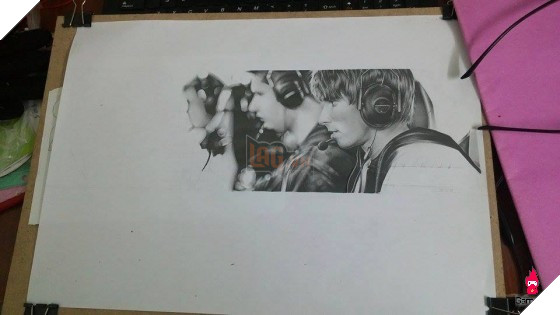 ảnh phác họa của game thủ Việt