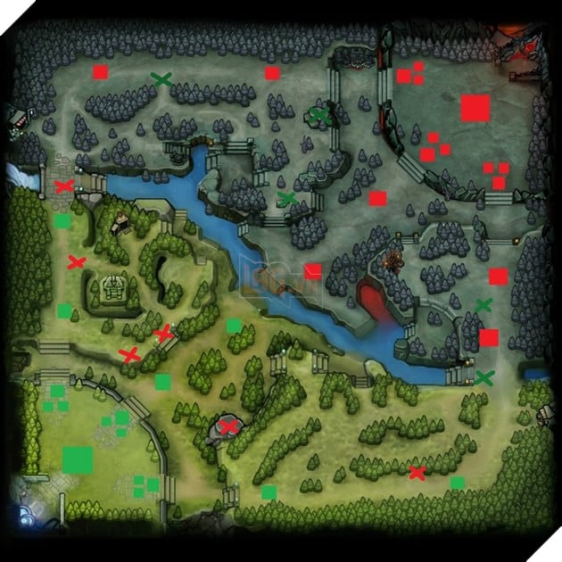 Hướng dẫn một số cách cắm mắt cho Support DOTA 2