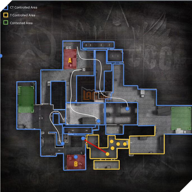 Tầm quan trọng của việc kiểm soát bản đồ trong CS:GO