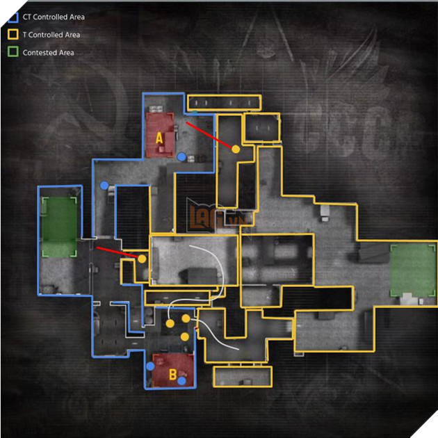 Tầm quan trọng của việc kiểm soát bản đồ trong CS:GO