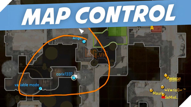Tầm quan trọng của việc kiểm soát bản đồ trong CS:GO