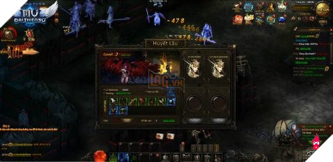 Gia-nhap-pho-ban-Huyet-Lau Hình ảnh những phó bản “nổi như cồn” của MU Đại Thiên Sứ 5