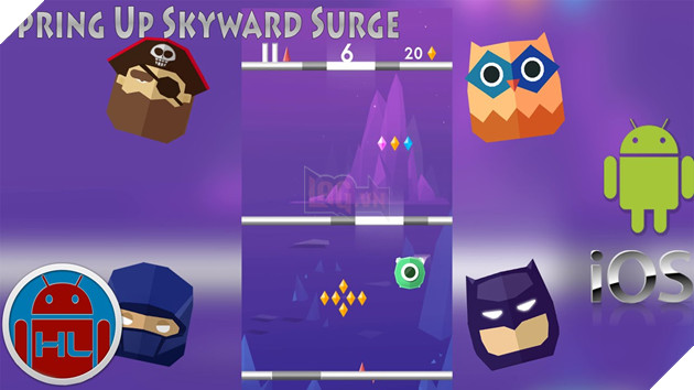 SPRING UP: Skyward Surge - Tựa game mobile Việt vui nhộn vừa ra mắt 2
