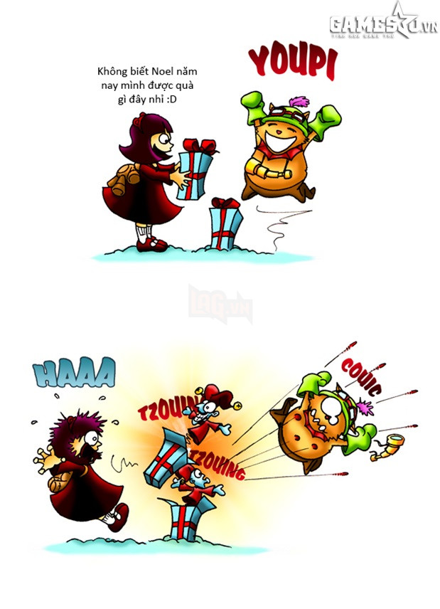 Quà Noen của Anie và Teemo