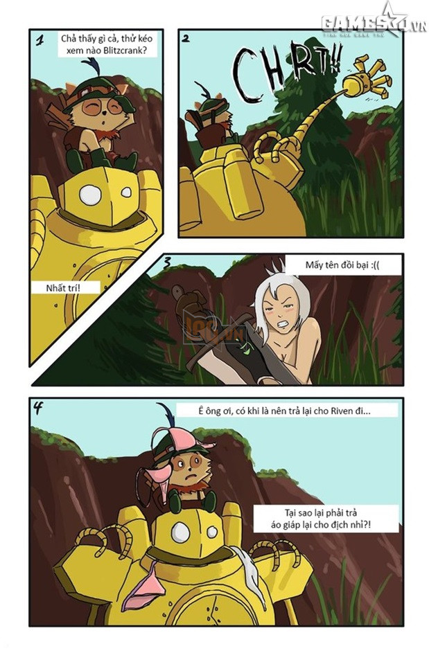 Ngoài lối đánh khó chịu thì độ "dam dang" của Teemo và Blitcrank cũng khiến 2 tướng này bị ghét nhất trong LMHT