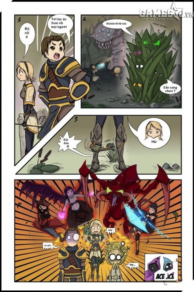 Màn núp bóng hấp diêm đội bạn cực thốn