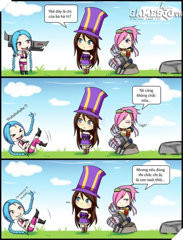 Jinx và Vi là chị em sao mà tính cách khác nhau đến thế, ngoài ra còn một đặc điểm nữa, bạn có biết là gì không?