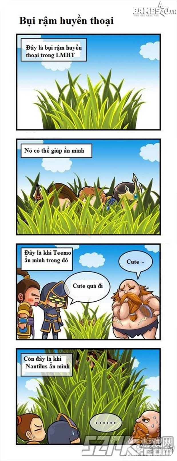 Khi Nautilus ẩn mình trong bụi