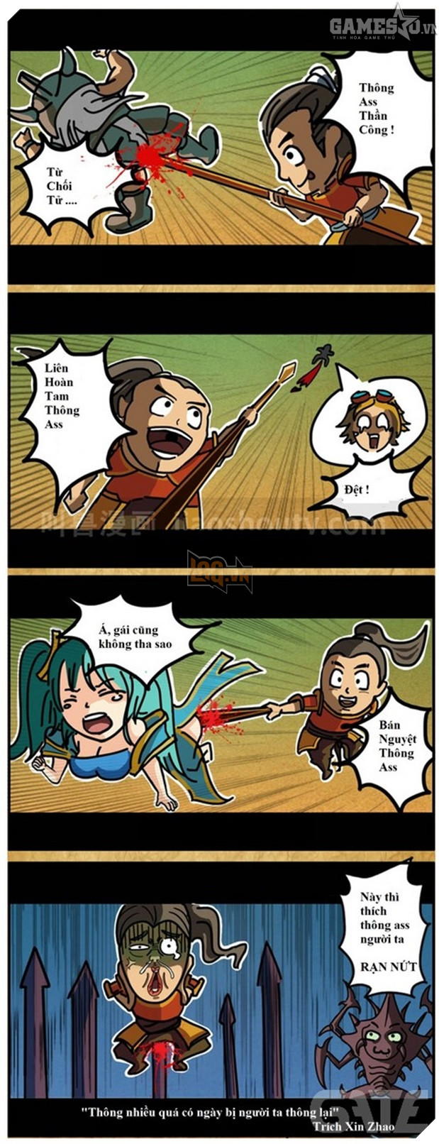 Thông người cho lắm rồi bị người thông :3