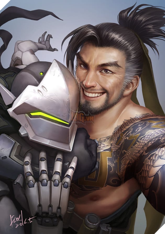 Những tác phẩm nghệ thuật đầy mê hoặc về tựa game OverWatch 6