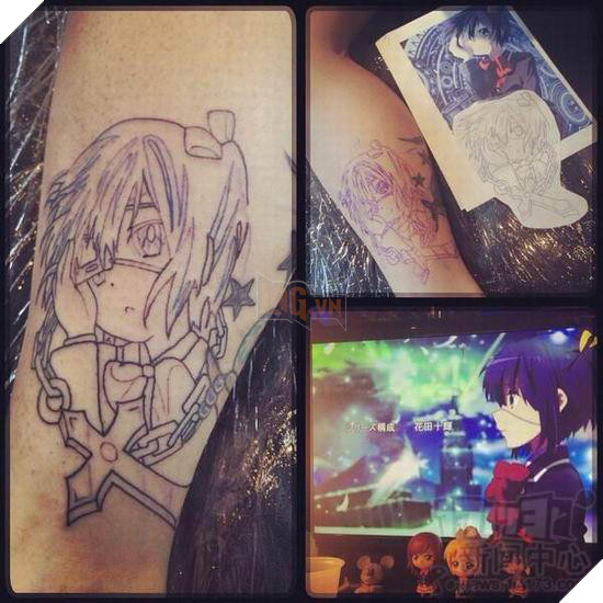 Trào lưu xăm hình nhân vật Anime, Manga đang thịnh hành ở Nhật 13