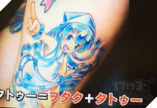 Trào lưu xăm hình nhân vật Anime, Manga đang thịnh hành ở Nhật 6