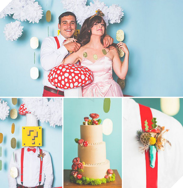 Tổng hợp các đám cưới lấy ý tưởng từ game và phim rất độc đáo và sáng tạo 8