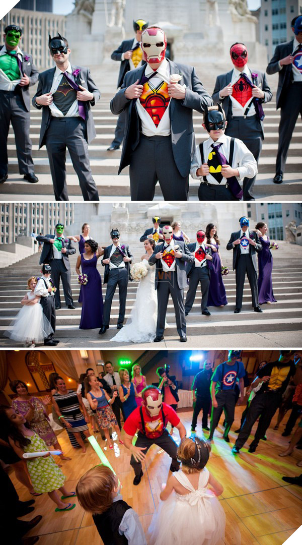 Tổng hợp các đám cưới lấy ý tưởng từ game và phim rất độc đáo và sáng tạo 9