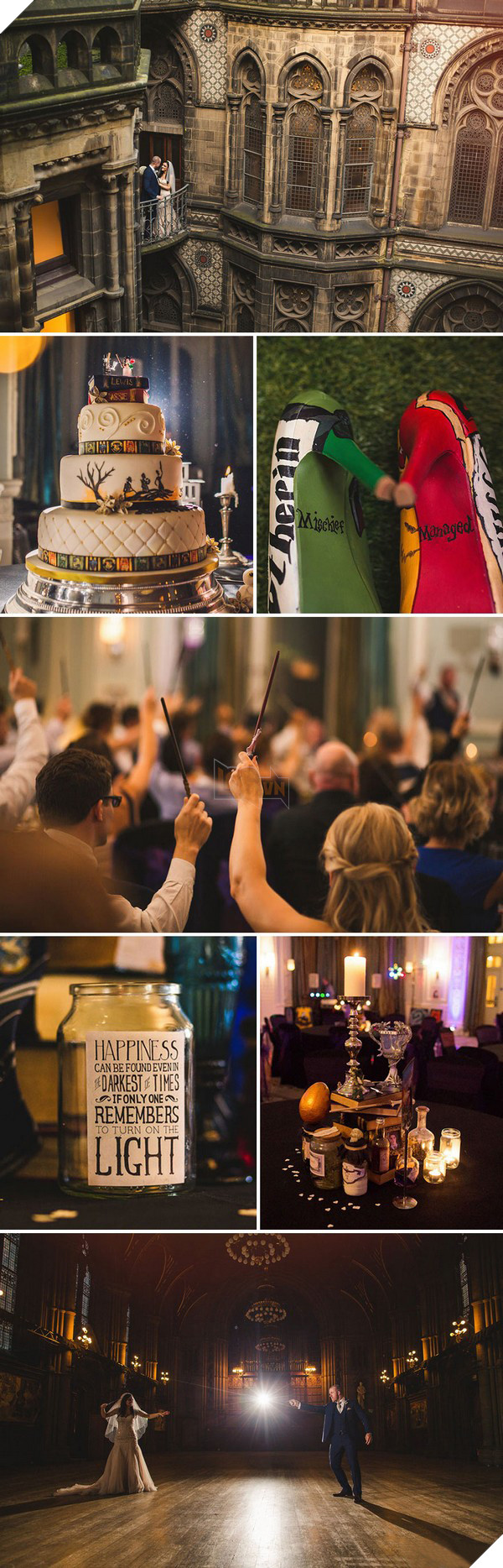 Tổng hợp các đám cưới lấy ý tưởng từ game và phim rất độc đáo và sáng tạo