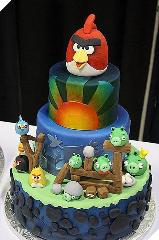 Chảy nước miếng với những chiếc bánh gato theo game đầy màu sắc