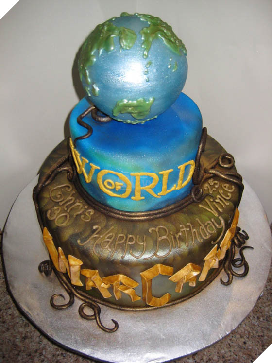 Chảy nước miếng với những chiếc bánh gato theo game đầy màu sắc