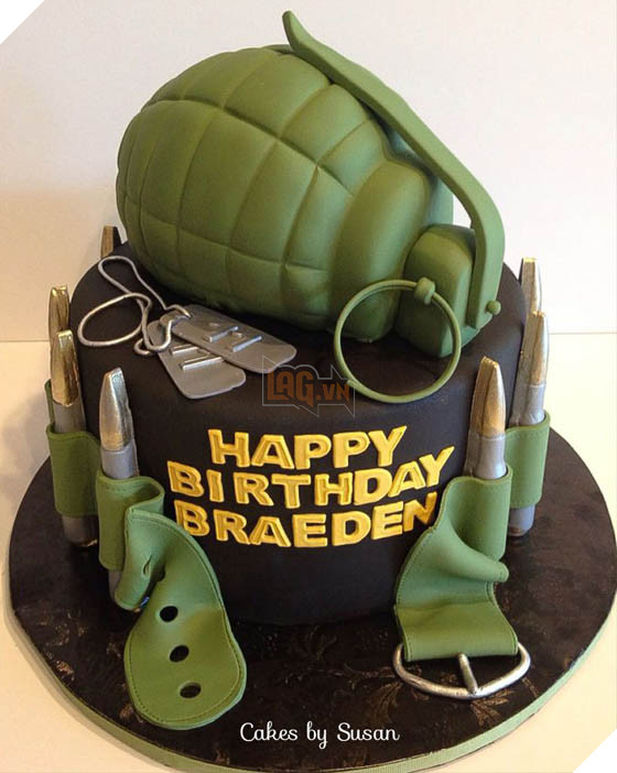 Chảy nước miếng với những chiếc bánh gato theo game đầy màu sắc