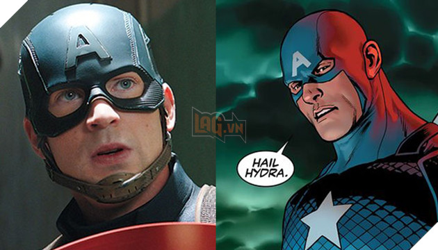 Tạo hình đầy máu lửa của Captain Hydra được các fan khắc họa lại