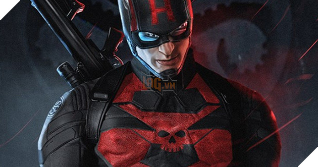 Tạo hình đầy máu lửa của Captain Hydra được các fan khắc họa lại 2