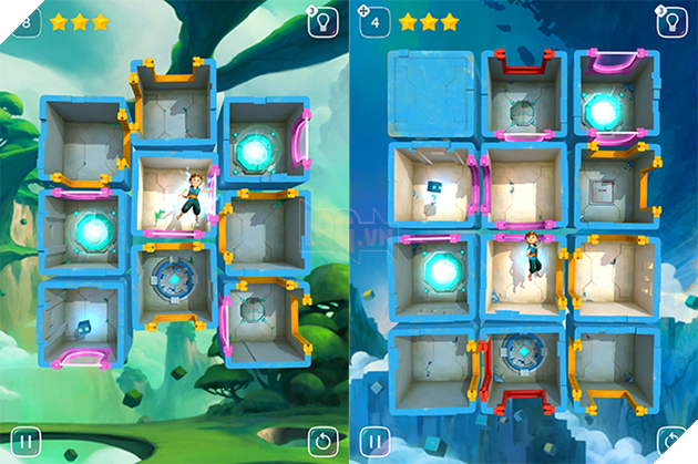 Warp Shift - tựa game giải đố với đồ họa siêu dễ thương