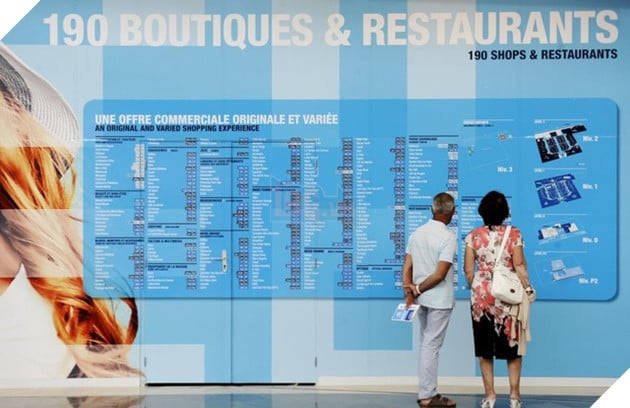 
Bản đồ trong trung tâm mua sắm luôn là nỗi ám ảnh với người mua hàng
