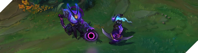 Cận cảnh trang phục Thresh Hắc Tinh và Varus Hắc Tinh