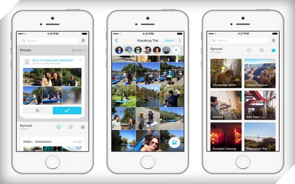 Facebook ép người dùng tải về Moments để đồng bộ ảnh trên điện thoại