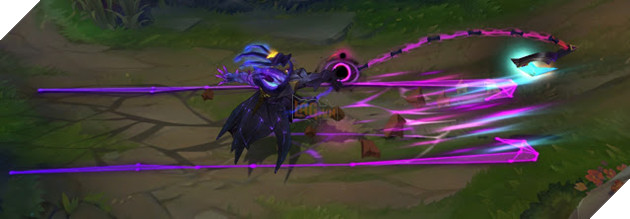 Cận cảnh trang phục Thresh Hắc Tinh và Varus Hắc Tinh 12