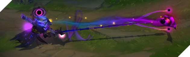 Cận cảnh trang phục Thresh Hắc Tinh và Varus Hắc Tinh 10