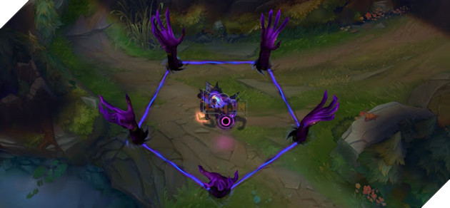 Cận cảnh trang phục Thresh Hắc Tinh và Varus Hắc Tinh 13