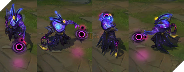 Cận cảnh trang phục Thresh Hắc Tinh và Varus Hắc Tinh 5