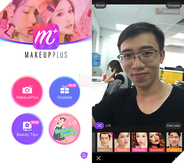 
Giao diện ứng dụng đơn giản.
