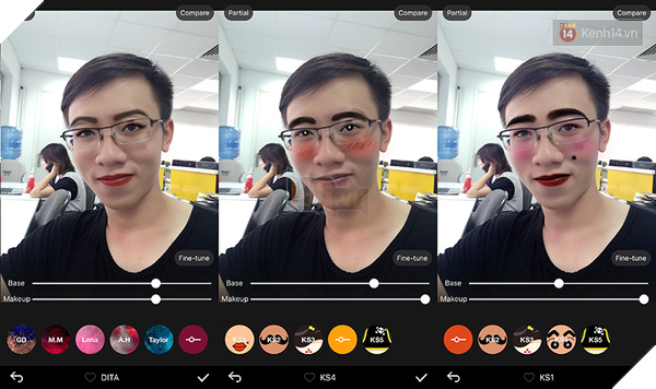 
Nhiều lựa chọn nhân vật để hóa thân.

