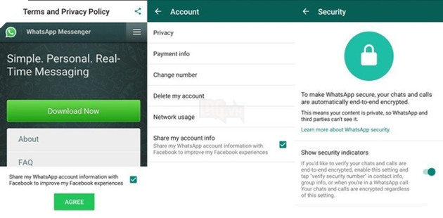 WhatsApp sẽ chia sẻ thông tin người dùng với Facebook? 2