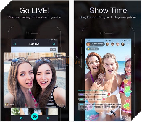 Top 5 ứng dụng phát trực tiếp video đang gây sốt 2
