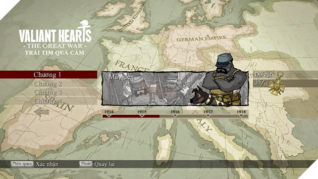 Valiant Hearts The Great War - Game khai thác những khía cạnh khác của chiến tranh cực hay 3