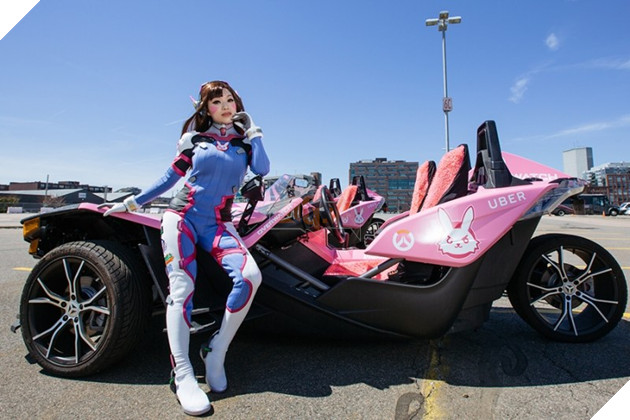 Vi vu siêu xe với các tướng trong Overwatch tại sự kiện pax east 2016 4