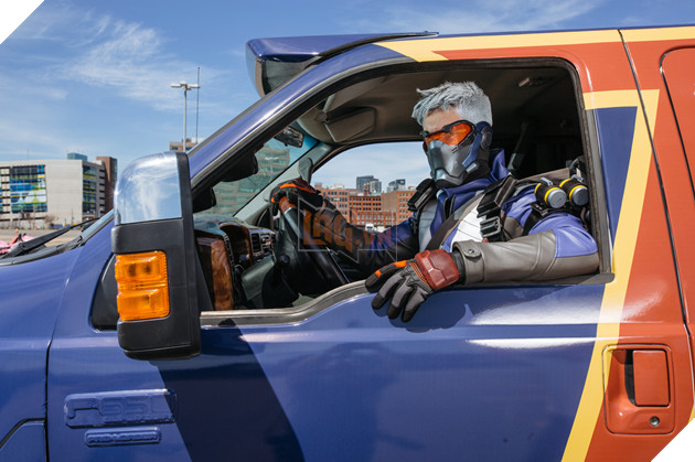 Vi vu siêu xe với các tướng trong Overwatch tại sự kiện pax east 2016 3