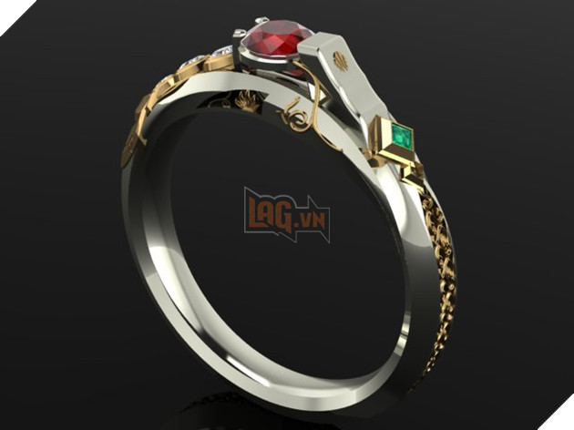 Xuất hiện nhẫn vàng Liên Minh Huyền Thoại đầu tiền trên thế giới, đính thêm cả kim cương
