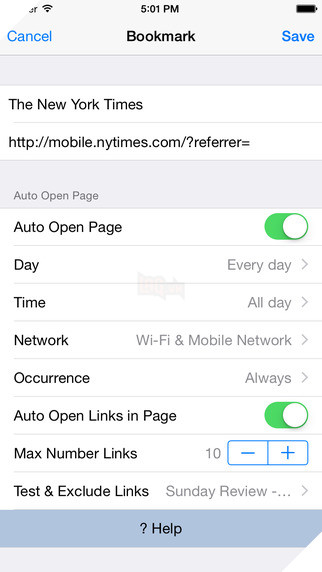 Duyệt web chỉ trong nháy mắt với Automatic Web Browser 2