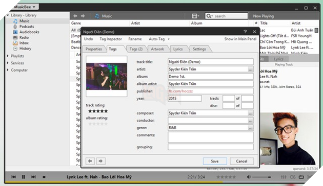 MusicBee Không chỉ đơn giản là một phần mềm nghe nhạc 5