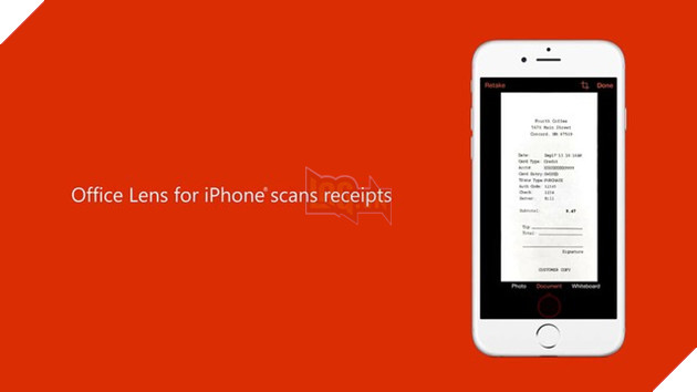 Office Lens - ứng dụng quét tài liệu trứ danh của Microsoft chính thức có mặt trên iOS và Android