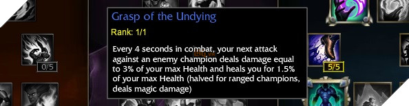 Cận Cảnh Ngọc Bổ Trợ kiểu mới ở Client Liên Minh Huyền Thoại Alpha