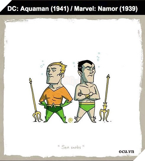 Những nhân vật tương đồng với nhau của DC comics và Marvel 22