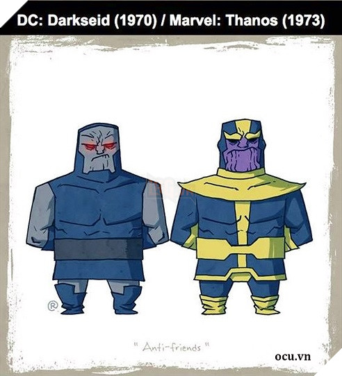 Những nhân vật tương đồng với nhau của DC comics và Marvel 17