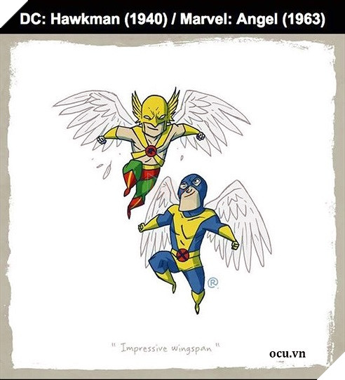 Những nhân vật tương đồng với nhau của DC comics và Marvel 16